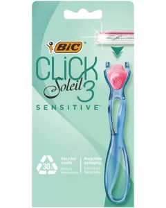 Rasoir jetable 3 lames Click 3 Soleil sensitive