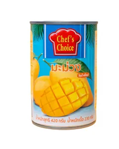 Tranche de mangue en sirop 