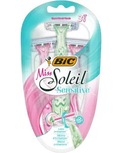 Rasoirs jetables 3 lames Miss Soleil sensitive