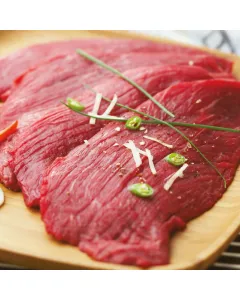 Bifteck de veau en tranches