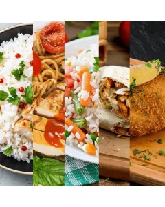Menu Batch Cooking Healthy : 5 recettes en 1