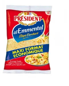 Fromage râpé fondant à l'emmental