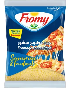 Fromage râpé fondu
