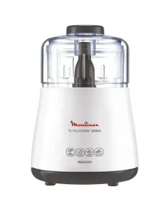 Moulinette électrique Moulinex blanc– Vue de face