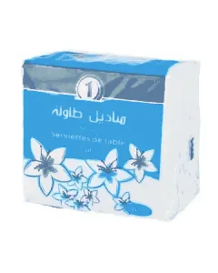 Serviettes de table 1 pli 23x23cm