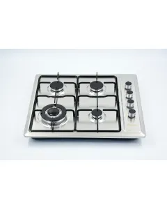 Plaque encastrable 4 feux Inox