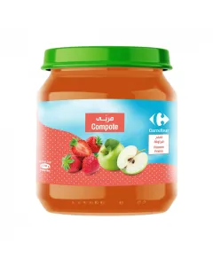 Compote de pomme fraise