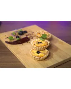 Recette barquette salée au fromage et au jambon
