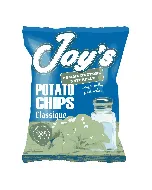 Chips de pomme de terre naturelle au sel