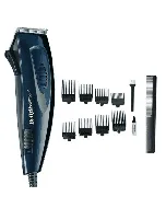 rasoir électrique Babyliss bleu + accessoires et 8 guides de cheveux