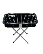 Barbecues à charbon avec socle pliable