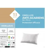 Oreiller Moelleux Anti-acariens