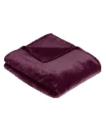 Plaid rouge bourgogne