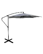 Parasol déporté 3m Gris Anthracite