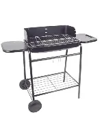 Barbecue à charbon à roulettes Panama - 54 cm