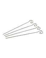 Brochettes en inox 22cm