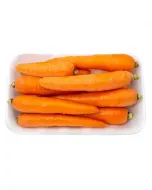 Carottes sans fanes en barquette