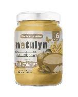 Purée lisse de blé complet et fruits