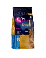 Croquettes premium pour chiens adultes au poisson