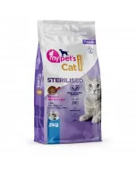 Croquettes premium pour chats stérilisés au poisson