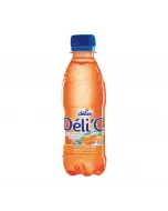 Eau gazéifiée aromatisée à l'extrait naturel de mandarine Délio DÉLICE