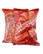 Lot de Chips de pomme de terre au piment piquant et popcorn caramélisé