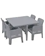 salon 4 places Antalya gris