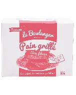Pain grillé aux fibres