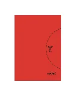 Cahier piqué 17x22cm uni SYS 80g rouge