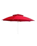 Parasol de plage double chapiteaux - Ø 3M
