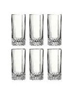 Lot de 6 verres bleus de 31.5cl