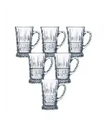 Coffret de 6 Verres à thé Elysées 8.5cm