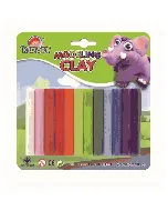 Pâte à modeler 8 couleurs assortis