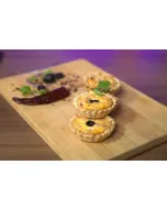 Recette barquette salée au fromage et au jambon