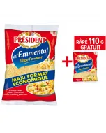 Fromage râpé fondant à l'emmental